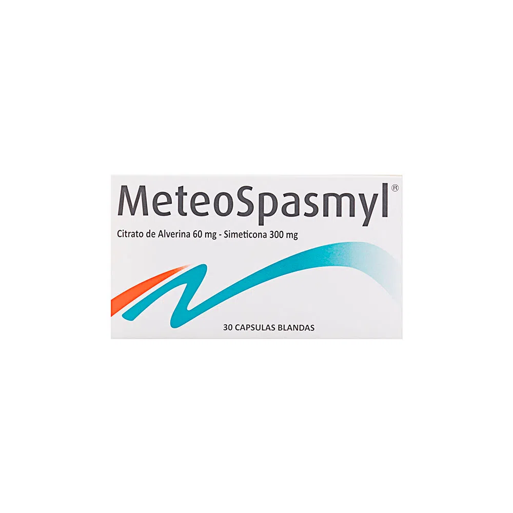 Meteospasmyl 60 / 300 Mg Caja X 30 Capsulas Blandas - Meteospasmyl