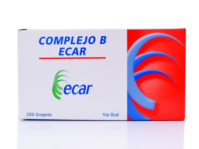 Droguería La Economía | Complejo B Ecar Caja X 250 Grageas