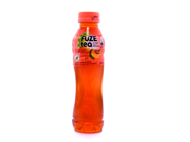 Droguería La Economía  te fuze tea negro sabor durazno pet x 400 ml