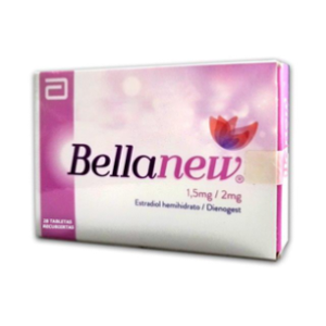 Bellanew Anticonceptivo 1.5 Mg / 2.0 Mg X 28 Tabletas Recubiertas - Bellanew