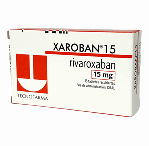 Xaroban 15 Mg Caja X 15 Tabletas Recubiertas - Sin Asignar