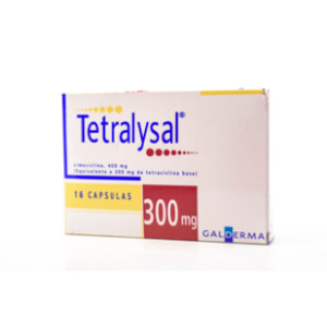 Tetralysal 300 Mg Caja X 16 Capsulas - Tetralysal