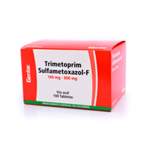 Trimetoprim Sulfa F G-far X 100 Tabletas - Trimetropin  Gf