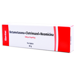 Betametasona   Clotrimazol   Neomicina Genfar X 40 G - Genfar