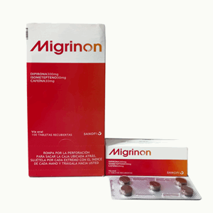 Migrinon 300/30/30 Mg Display X 20 Cajas De 5 Tabletas Recubiertas - Sin Asignar