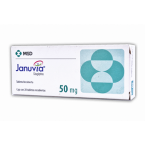 Januvia 50 Mg Caja X 28 Tabletas Recubiertas - Januvia