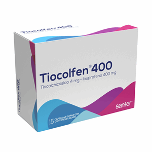 Tiocolfen 400 Caja X 15 Capsulas Duras Con Contenido Liquido  - Tiocolfen