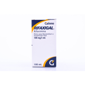 Rifaxigal 100 Mg/5 Ml Polvo P/reconstituir Suspención Oral Frasco X 100 Ml - Rifax