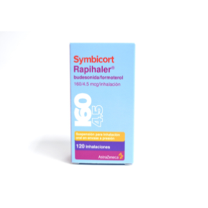 Symbicort Rapihaler 160 / 4.5 Mcg Suspención Inhalación X 120 Dosis - Symbicort  Rapihaler