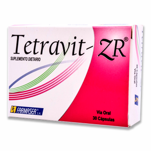 Tetravit Zr X 30 Capsulas - Tetralysal