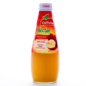 Jugo Nectar California Sabor Manzana Botella X 215 Ml - California