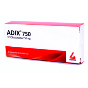 Adix 750 Mg Caja X 5 Tabletas Recubiertas - Adix