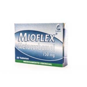 Mioflex 750 Mg Caja X 20 Tabletas - Mioflex