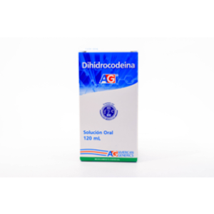 Dihidrocodeina A-g 2.42 Mg/ml Sol Oral X 120 Ml - Dihidrocodeina  Winthrop