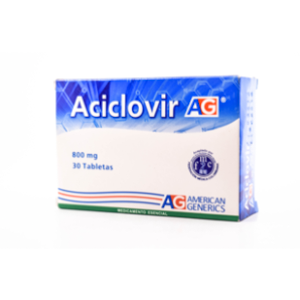 Aciclovir A-g 800 Mg X 30 Tabletas - Aciclovir  Expf