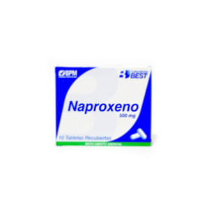 Naproxeno Best 500 Mg Caja X 10 Tabletas Recubiertas - Best