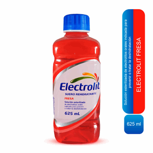 Electrolit Suero Rehidratante Sabor Fresa X Frasco 625 Ml - Electrolit