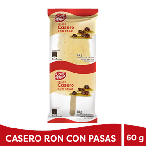 Helado Casero Ron Pasas Crem Helado X 60 G - Crem Helado