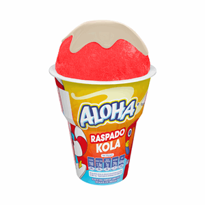 Helado Aloha Raspado Kola Vaso X 160 G - Crem Helado