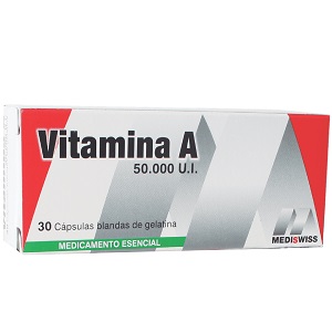 Vitamina A 50.000 U.i. Comerlat X 30 Capsulas Blandas - Comerlat