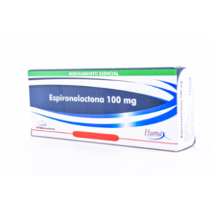 Espironolactona 100 Mg X 20 Tabletas - Espironolactona  Hum