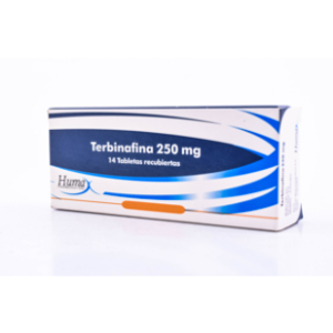 Terbinafina Humax 250 Mg Caja X 14 Tabletas - Humax