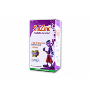 Sulzinc Jarabe Solución Oral Frasco X 120 Ml - Sulzinc