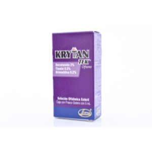 Krytantek Ofteno 20/5/2 Mg Solucion Oftalmica X 5 Ml Timolol Brimonidina - Krytantek