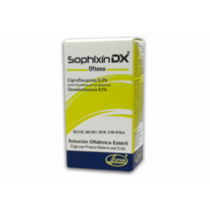 Sophixin Dx Ofteno 0.3%/0.1% Solucion Oftalmica Frasco X 5 Ml - Sophixin