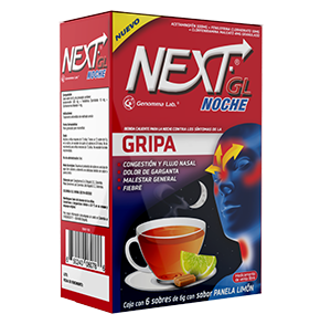 Next Gl Noche Gripa 500/10/4 Mg Panela Limon Caja X 6 Sobres De 6 Gr - Sin Asignar