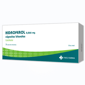 Hidroferol 0,266 Mg Caja X 3 Capsulas Blandas - Hidroferol