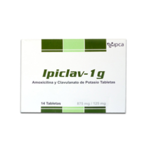 Ipiclav-1g 875 Mg/125 Mg X 14 Tabletas - Ipiclav