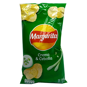 Papas Margarita Crema Y Cebolla X 110 Gr - Sin Asignar