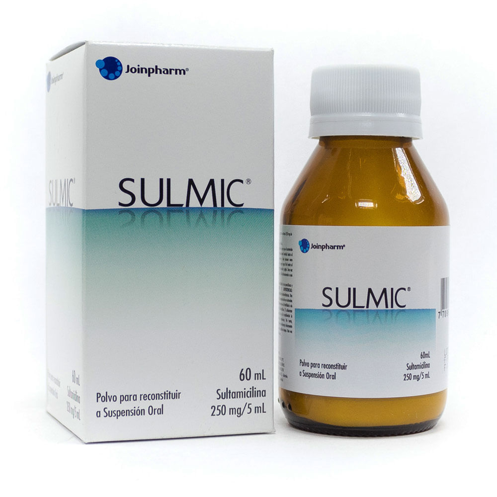 Sulmic 250 Mg/5 Ml Polvo P/suspen Oral X 120 Ml (caja X 2 Fcos De 60 Ml) - Sin Asignar